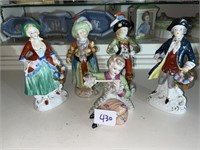 Occupied Japan Party porcelain figurines