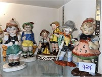 Occupied Japan Hummel Style figurines