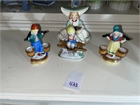 Occupied Japan porcelain German style figurines