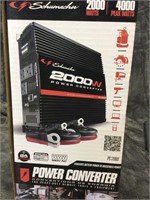 SCHUMACHER power Converter 120v AC 2000 Watts
