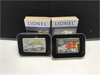 2 Lionel Zippo Lighters