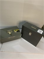 Sm metal file case & metal fire box