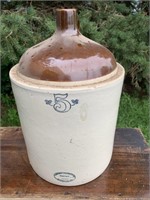 5 GALLON WESTERN STONEWARE MONMOUTH JUG