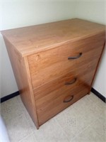 3-Drawer Dresser - 28"Wx15"Dx30"H