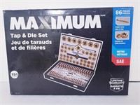 NEW IN BOX - 86 PIECE TAP & DIE SET