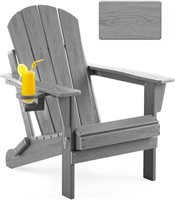$140  Folding Adirondack Chair  Grey