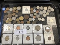 Foreign Coin Assortment.