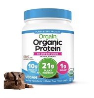 Orgain Organic Plant Based Protein + Superfoods
