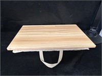 Wood/Pillow Laptop/Tablet lap table 19”x12”