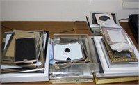 Large collection of picture frames