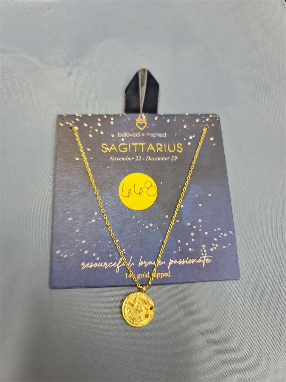 Sagittarius necklace