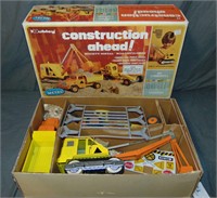 Boxed Hubley 22110 Construction Ahead Set