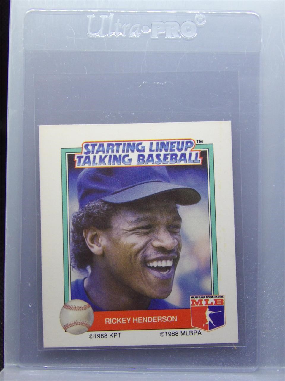 Rickey Henderson 1988 Starting Lineup Talking