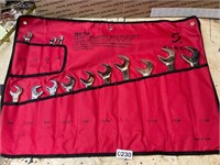 Sunex 13 piece angeled wrenches