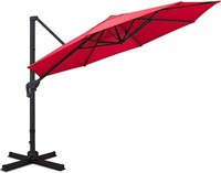 Sunnyglade 11FT Cantilever Patio Umbrella BLUE