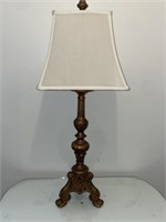 Gold Toned Table Lamp