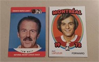 Two Hockey Cards Incl. Guy Lafleur