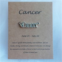 Cancer - Astrology Necklace Charm
