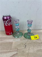 Two Partylite Candleholders