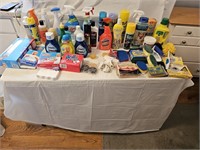 Large Assortment of Household Cleaners