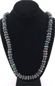 Turquoise and Onyx Necklace