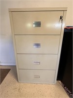 Fireproof Lateral 4 Drawer Safe