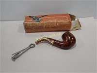 Vintage Smoking Pipe in Original Box