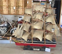 Cutty Sark, 1869 wooden ship model