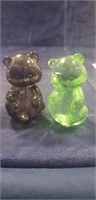 (2) Fenton Bears (2.5" Tall)