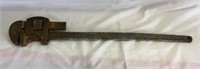 Large Pipe Wrench, 32.75 inches Long
