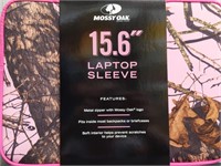 15.6 " laptop sleeve pink camo