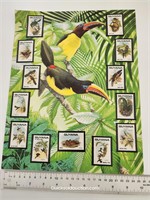 1990 Mint Stamps Guyana Birds-Artist Michael Warre