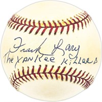 Frank Lary Autographed Baseball Beckett BAS