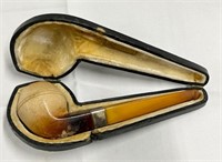 D.P. Ehrlich Co Meerschaum Pipe With Sterling Band