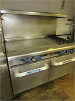 Imperial Stove/Ovens/Grill Combo: Gas