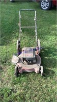 Yard machine Big wheel mower, untested