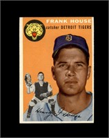 1954 Topps #163 Frank House EX to EX-MT+