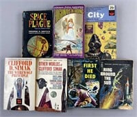7 Science Fiction Books G. Smith & C. Simak