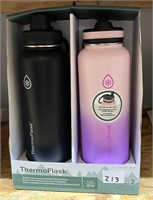 Thermo Flask 2pk 40oz Stainless Tumblers