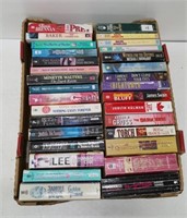 box of misc books