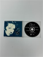 Autograph COA Celine Dion CD