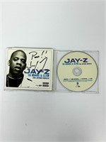 Autograph COA Jay Z CD