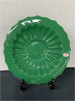 Peking Sea green glass plate