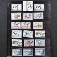 US Federal Duck Stamps Used 1960s-1970s group