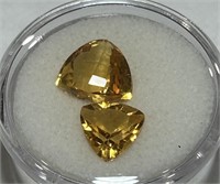 5.66CT CITRINE GEMSTONES