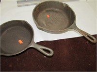 SK Cast Iron Skillets #3 and #5