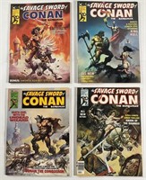 Curtis Savage Sword Of Conan Lot Nos.8-11 1976