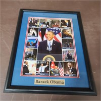 Barack Obama Framed Display 44th President of USA