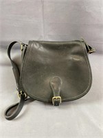 Vintage Dark Green Coach Purse