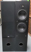 Pair of Omni Audio speakers model AE88.2